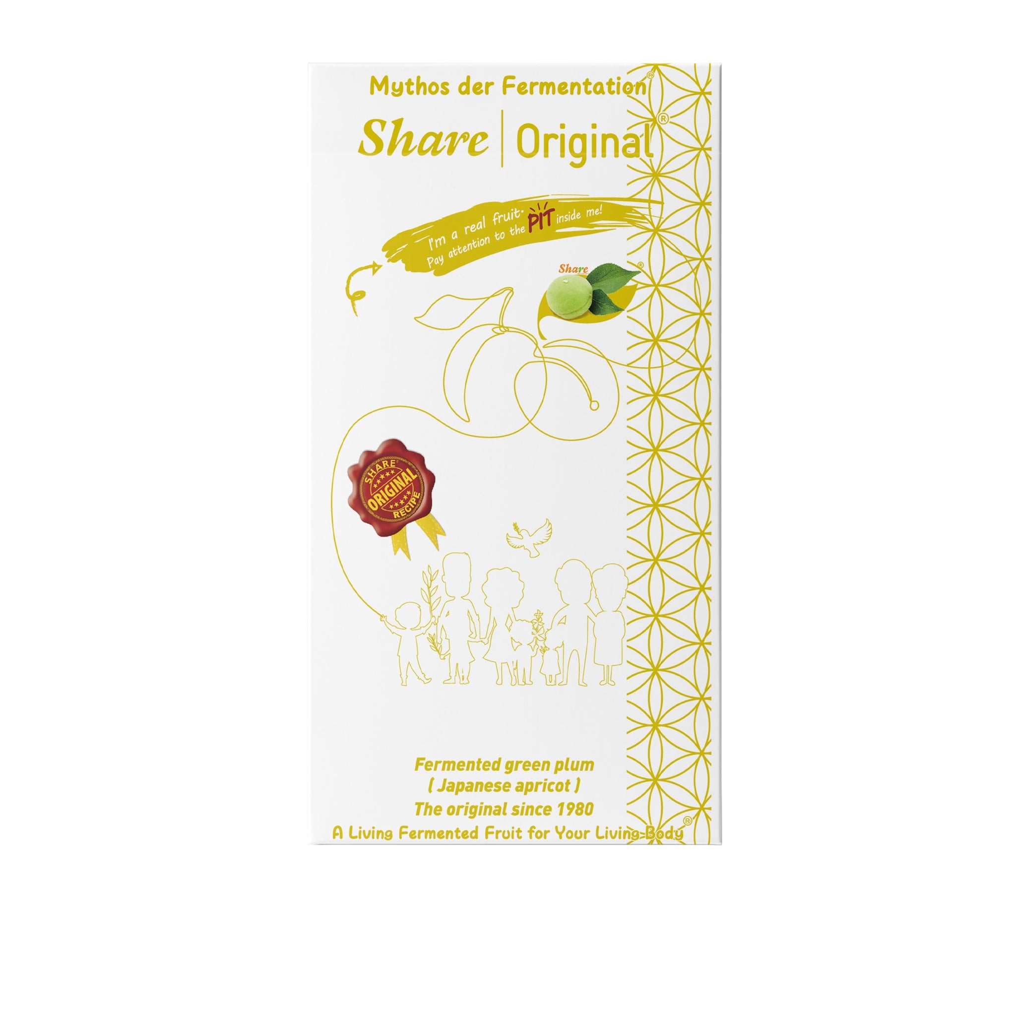 SHARE Original® green plum (1x 7 pieces)