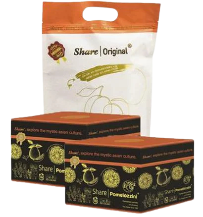 SHARE Pomelozzini® &amp; SHARE ORIGINAL® green plum